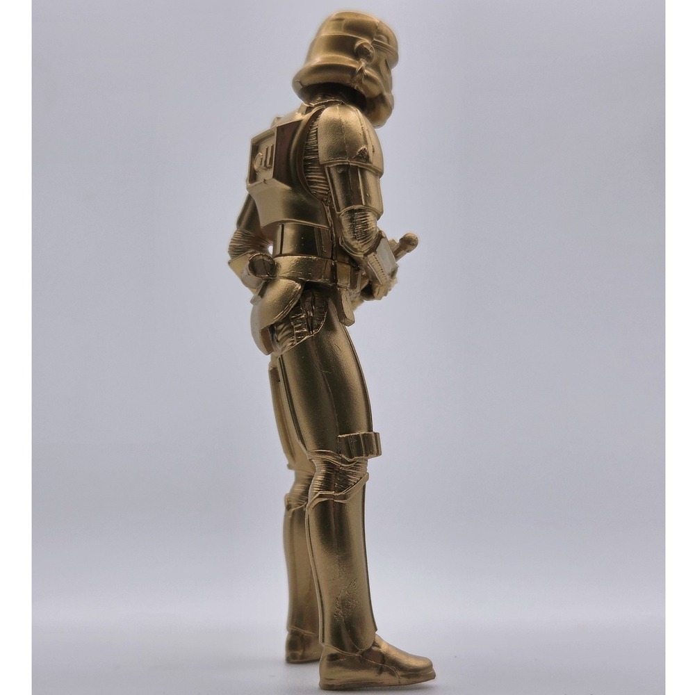 Hasbro Star Wars Stormtrooper 3.75" Gold Good Skywalker Saga Commemorative - Picture 3 of 8